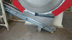 Belt conveyor using a Soliflex belt